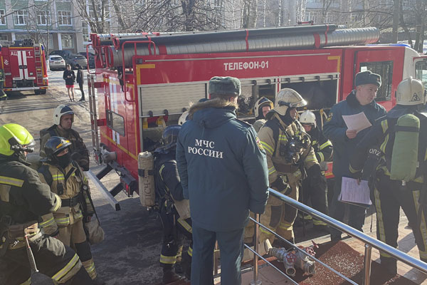 В ОБЩЕЖИТИИ РЯЗГМУ ПРОШЛА ТРЕНИРОВКА ПО ОТРАБОТКЕ НАВЫКОВ ПРОТИВОПОЖАРНОЙ ЗАЩИТЫ И ЭВАКУАЦИИ