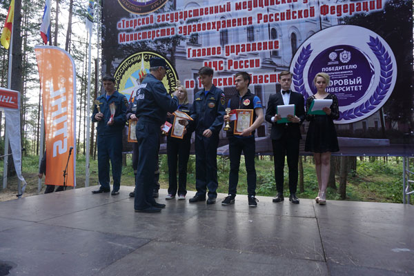 Команда РязГМУ в числе лауреатов I Всероссийского чемпионата среди студенческих отрядов по спасательным работам
