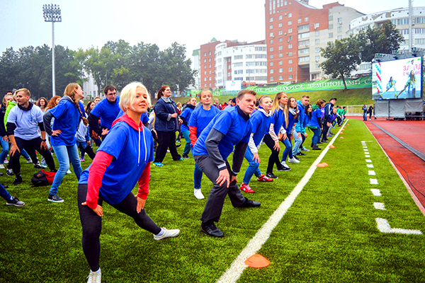«Зарядка с чемпионом» – 2017