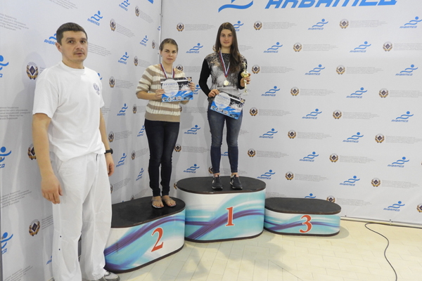 Студентка РязГМУ - победитель зимнего турнира по плаванию