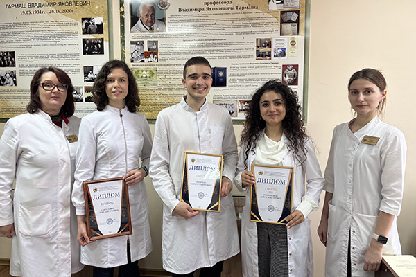 КОМАНДА РЯЗГМУ УСПЕШНО ПРОШЛА ОТБОРОЧНЫЙ ЭТАП ВСЕРОССИЙСКОЙ ОЛИМПИАДЫ ПО ЭНДОКРИНОЛОГИИ 