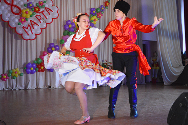 Праздничный концерт, посвященный 8 марта