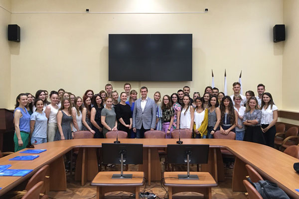 Состоялась встреча ректора с представителями вузов-партнеров, проходивших обучение в рамках программ академической мобильности