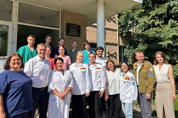 Бойцы студотряда «Рассвет» РязГМУ получили положительную оценку по итогам своей работы в третьем трудовом семестре