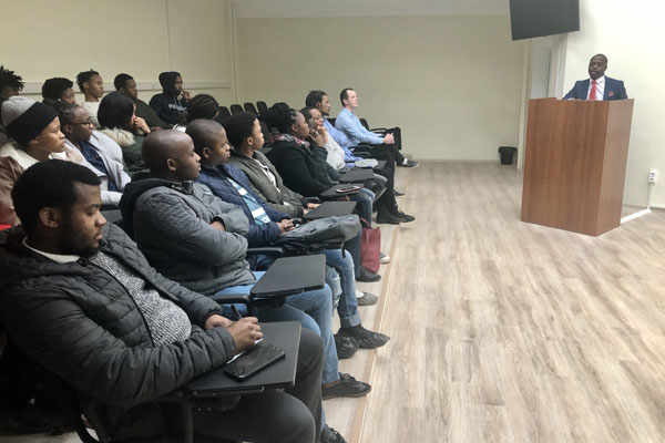 SOUTH AFRICAN DELEGATION VISITS RSMU