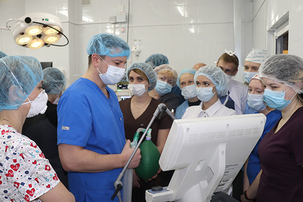 ПРОДОЛЖАЕТСЯ КУРС ПО ОБУЧЕНИЮ ВРАЧЕЙ ИСКУССТВЕННОЙ ВЕНТИЛЯЦИИ ЛЕГКИХ