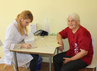 Хроники медицинских отрядов.  Отчёт о выезде медицинских бригад  в поселок Лесной Шиловского района  Рязанской области