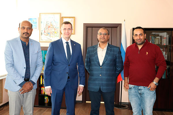 РЯЗГМУ ПОСЕТИЛА ДЕЛЕГАЦИЯ ИЗ ИНДИИ