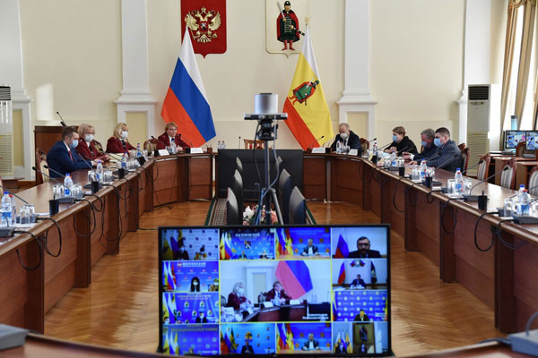 РЕКТОР РЯЗГМУ РОМАН КАЛИНИН ПРИНЯЛ УЧАСТИЕ В ИТОГОВОМ РАСШИРЕННОМ ЗАСЕДАНИИ КОЛЛЕГИИ УПРАВЛЕНИЯ РОСПОТРЕБНАДЗОРА ПО РЯЗАНСКОЙ ОБЛАСТИ