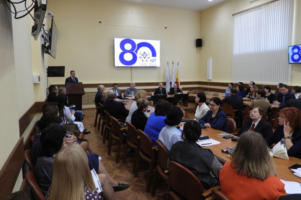 Состоялось очередное заседание ученого совета университета