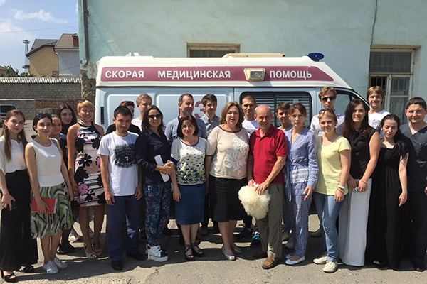 Студенты РязГМУ посетили лекцию известного французского доктора 