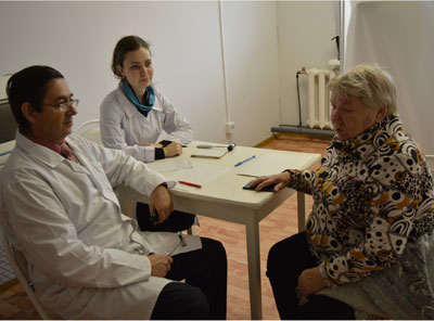 Хроники медицинских отрядов.  Отчёт о выезде в с.Незнаново Кораблинского района  Рязанской области