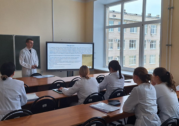 В РЯЗГМУ ОБСУДИЛИ МЕДИЦИНСКУЮ НАУКУ В ГОДЫ ВЕЛИКОЙ ОТЕЧЕСТВЕННОЙ ВОЙНЫ