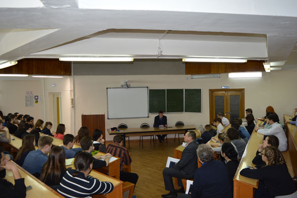 Встреча ректора РязГМУ со студентами