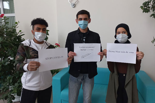 COVID-19 VACCINATION IS A SAFER WAY TO HELP BUILD PROTECTION