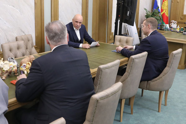 ПЕРСПЕКТИВЫ СОТРУДНИЧЕСТВА ОБСУДИЛ ГУБЕРНАТОР ЛИПЕЦКОЙ ОБЛАСТИ С РЕКТОРОМ РЯЗГМУ