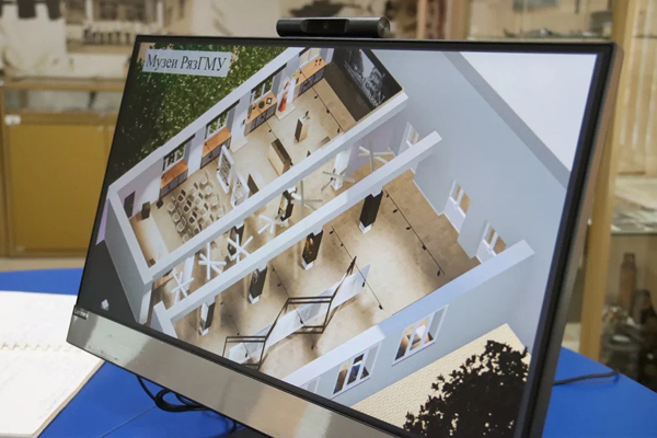 ПРЕДСЕДАТЕЛЬ РЯЗАНСКОЙ ГОРОДСКОЙ ДУМЫ ТАТЬЯНА ПАНФИЛОВА ПОСЕТИЛА МУЗЕИ РЯЗАНСКОГО ГОСУДАРСТВЕННОГО МЕДИЦИНСКОГО УНИВЕРСИТЕТА 