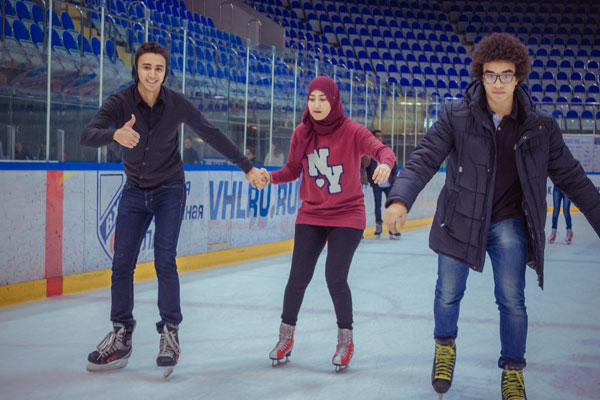 Источник бодрости – коньки! 