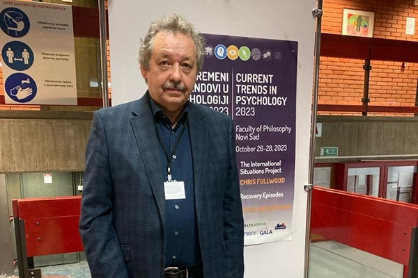 ЗАВЕДУЮЩИЙ КАФЕДРОЙ ПСИХИАТРИИ  ВЫСТУПИЛ НА КОНФЕРЕНЦИИ В СЕРБИИ В ОЧНОМ ФОРМАТЕ