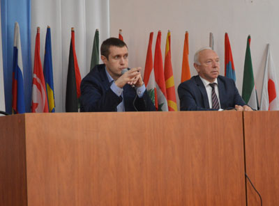 Встреча ректора со студентами 