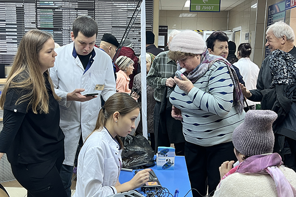 СОТРУДНИКИ РЯЗГМУ ПРИСОЕДИНИЛИСЬ К ВСЕМИРНОМУ ДНЮ БОРЬБЫ ПРОТИВ ХОБЛ