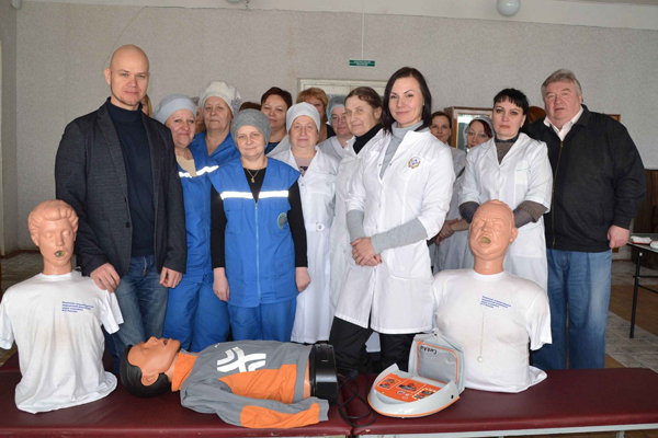 Школа первой помощи для специалистов Сапожковской центральной районной больницы