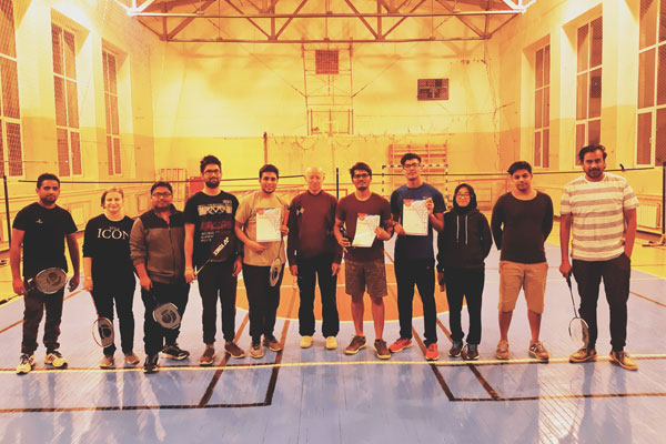 TOURNOI DE  BADMINGTON