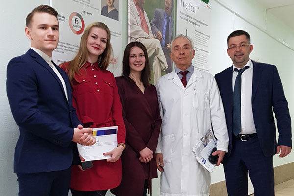 ДОКЛАД СТУДЕНТОВ СТОМАТОЛОГИЧЕСКОГО ФАКУЛЬТЕТА  НА КОНФЕРЕНЦИИ «АКТУАЛЬНЫЕ ВОПРОСЫ ЭКСПЕРИМЕНТАЛЬНОЙ И КЛИНИЧЕСКОЙ МЕДИЦИНЫ» ОТМЕЧЕН ДИПЛОМОМ II СТЕПЕНИ