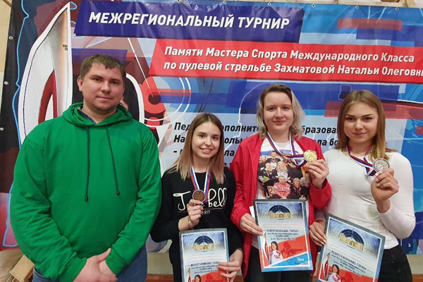 СТУДЕНТКИ РЯЗГМУ - ПОБЕДИТЕЛИ МЕЖРЕГИОНАЛЬНОГО ТУРНИРА ПО ПУЛЕВОЙ СТРЕЛЬБЕ
