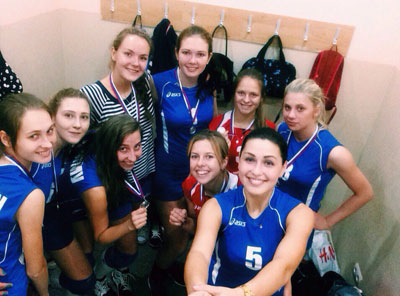 Поздравляем женскую волейбольную команду РязГМУ!