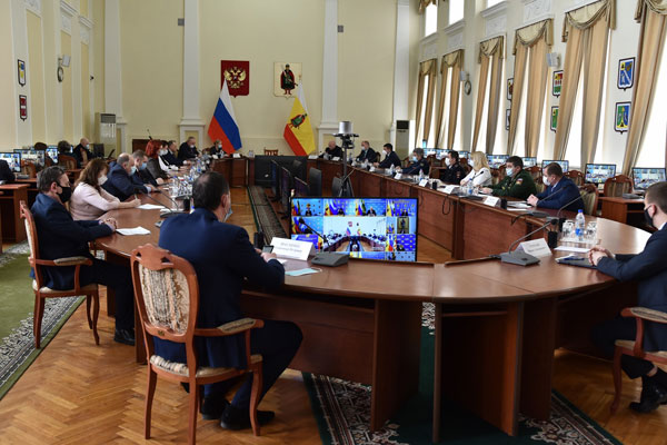 РЕКТОР РЯЗГМУ РОМАН КАЛИНИН ПРИНЯЛ УЧАСТИЕ В ЗАСЕДАНИИ АНТИНАРКОТИЧЕСКОЙ КОМИССИИ РЯЗАНСКОЙ ОБЛАСТИ