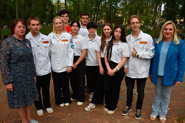 Студенты РязГМУ помогают жителям Сасово