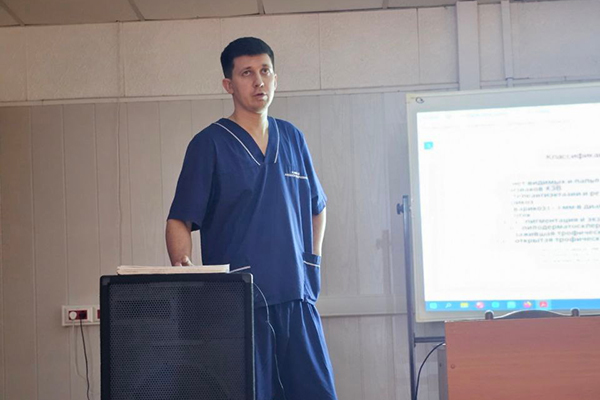 ДОЦЕНТ КАФЕДРЫ РЯЗГМУ ПРОВЕЛ МАСТЕР-КЛАСС В ЗАРАЙСКОЙ ЦРБ