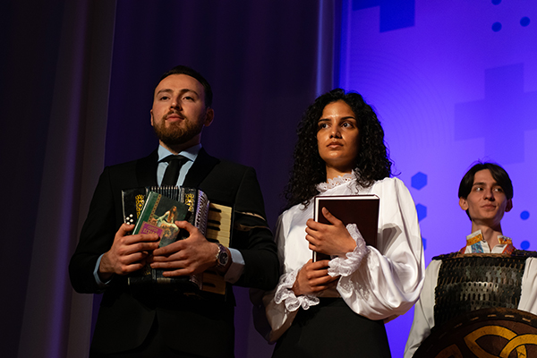 FOREIGN STUDENTS TOOK PART IN THE CONTEST «Miss and Mister of RyazSMU»