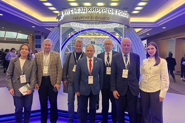 УНИВЕРСИТЕТ ПРЕДСТАВИЛ НАУЧНЫЕ РАЗРАБОТКИ НА XVI СЪЕЗДЕ ХИРУРГОВ РОССИИ