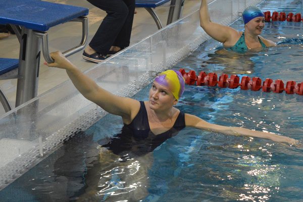 В бассейне «Аквамед» сдали нормативы ГТО