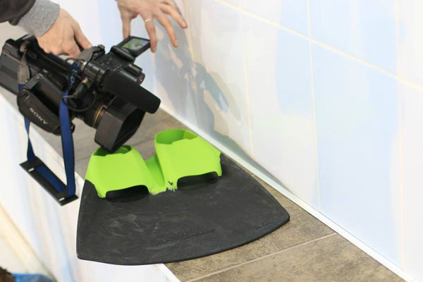 В «Аквамеде» состоялась презентация новой аквапрограммы  Fin-swimming