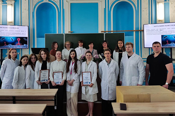 В РЯЗГМУ СОСТОЯЛСЯ КОНКУРС НАУЧНЫХ СТУДЕНЧЕСКИХ РАБОТ ПО ПРОБЛЕМАМ МИКРОБИОЛОГИИ