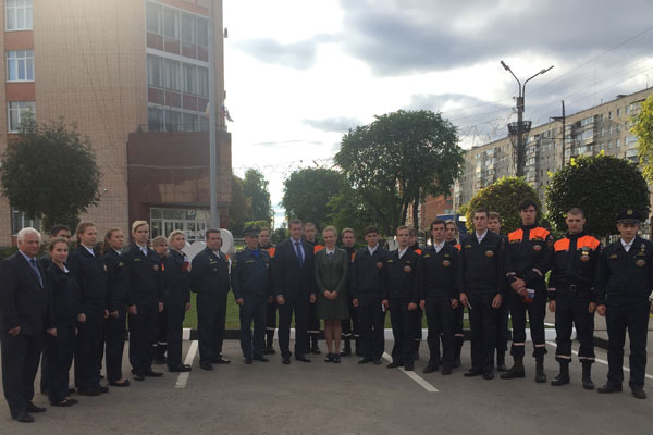 Волонтеры отряда РязГМУ «SALUS» принесли Клятву спасателя Российской Федерации