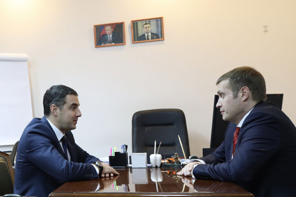 СОСТОЯЛАСЬ РАБОЧАЯ ВСТРЕЧА РЕКТОРА РЯЗГМУ С МИНИСТРОМ ЗДРАВООХРАНЕНИЯ ТУЛЬСКОЙ ОБЛАСТИ