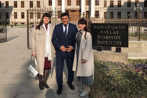 ПРЕПОДАВАТЕЛИ РЯЗГМУ ПРОВЕЛИ ЗАНЯТИЯ ДЛЯ СТУДЕНТОВ САМАРКАНДСКОГО ГОСУДАРСТВЕННОГО МЕДИЦИНСКОГО ИНСТИТУТА  