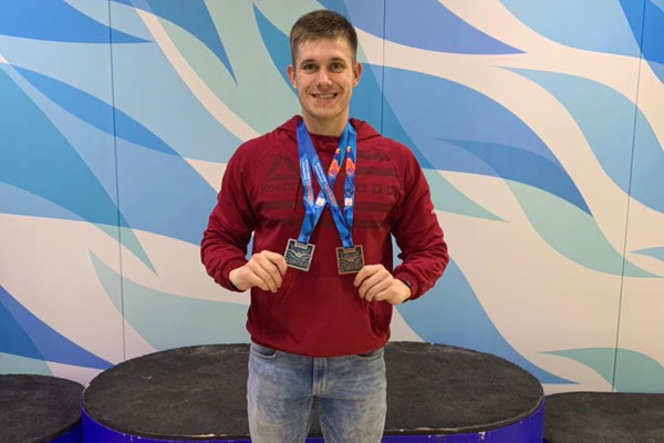 ОРДИНАТОР РЯЗГМУ СТАЛ РЕКОРДСМЕНОМ ЕВРОПЫ ПО ПЛАВАНИЮ