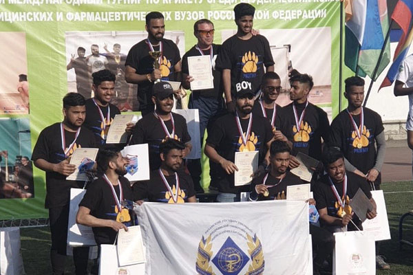СТУДЕНТЫ РЯЗГМУ – ПОБЕДИТЕЛИ МЕЖДУНАРОДНОГО ТУРНИРА ПО КРИКЕТУ