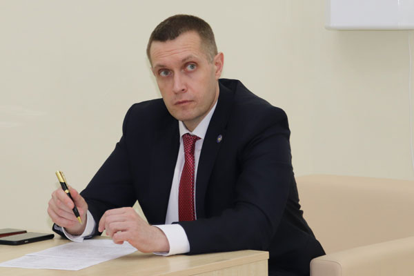 Ректор РязГМУ поздравил Павла Малкова со вступлением в должность