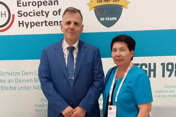 ДОЦЕНТ РЯЗГМУ ПРИНЯЛА УЧАСТИЕ В ЕВРОПЕЙСКОМ КОНГРЕССЕ ПО АРТЕРИАЛЬНОЙ ГИПЕРТОНИИ И КАРДИОВАСКУЛЯРНОЙ ЗАЩИТЕ