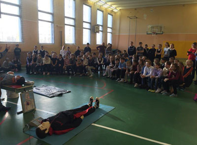 Сотрудники Центра симуляционного обучения провели мастер-класс  для московских школьников